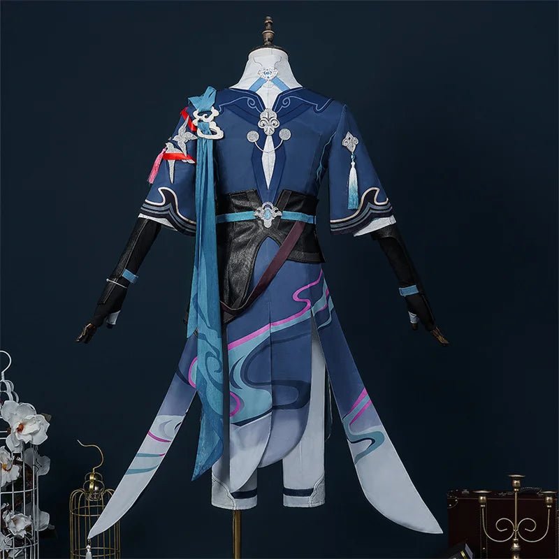 Traje de Cosplay Yanqing de Honkai Star Rail - Elegante y Hermoso para Hombres, Fiesta de Halloween y Carnaval - Fantasia Cosera
