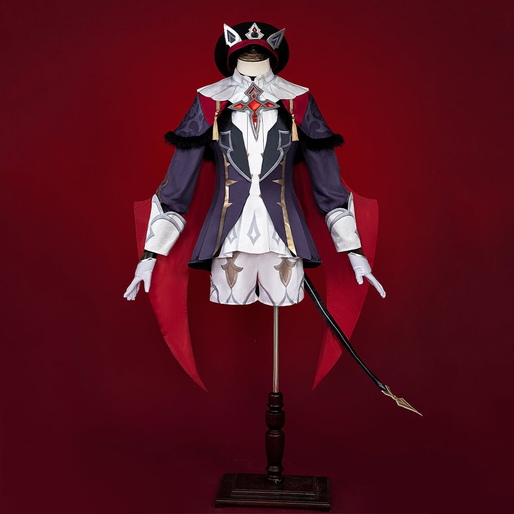 Traje de Cosplay de Lisa de Genshin Impact para Hombres - Fantasia Cosera