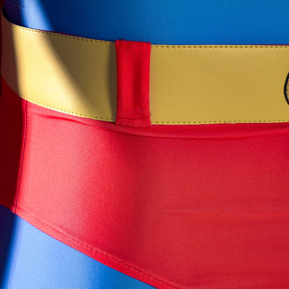 Traje de Cosplay de Superman 1978 Edición Este - Outfit de Clark Kent - Fantasia Cosera