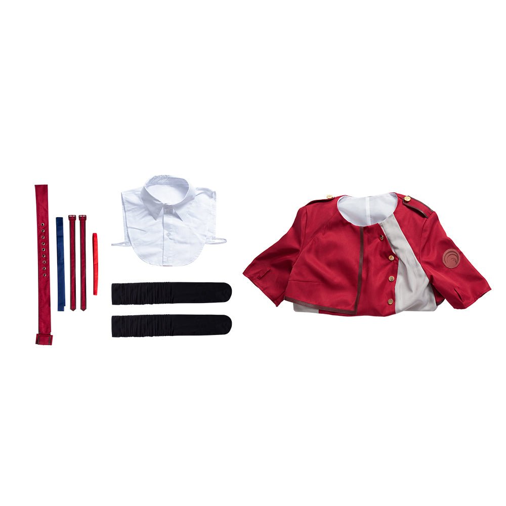 Traje de Cosplay de Nishikigi Chisato - Ideal para Eventos y Fiestas de Halloween - Fantasia Cosera