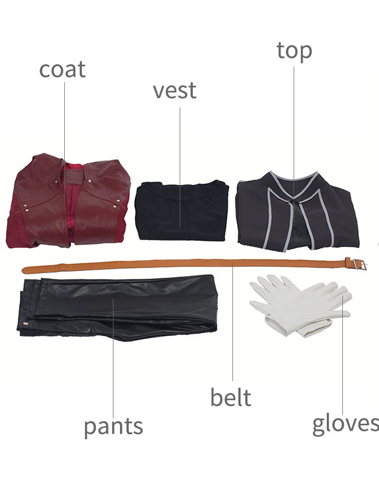 Traje de Cosplay de Edward Elric - Fullmetal Alchemist - Fantasia Cosera