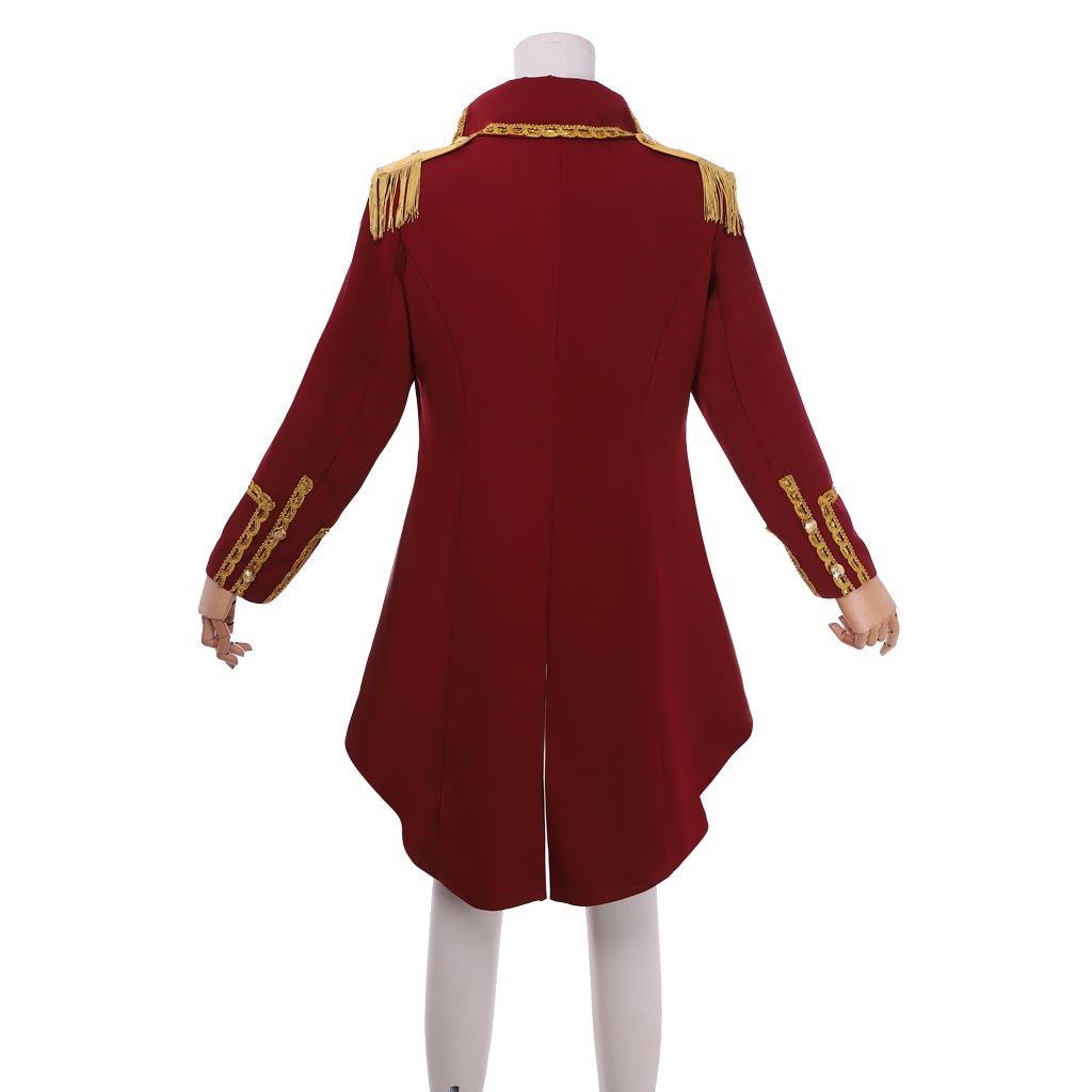 Chaqueta Militar Inspirada en Hamilton | Traje Gótico Aristocrático Colonial para Hombres | Serie Medieval Fantasía Cosera - Fantasia Cosera