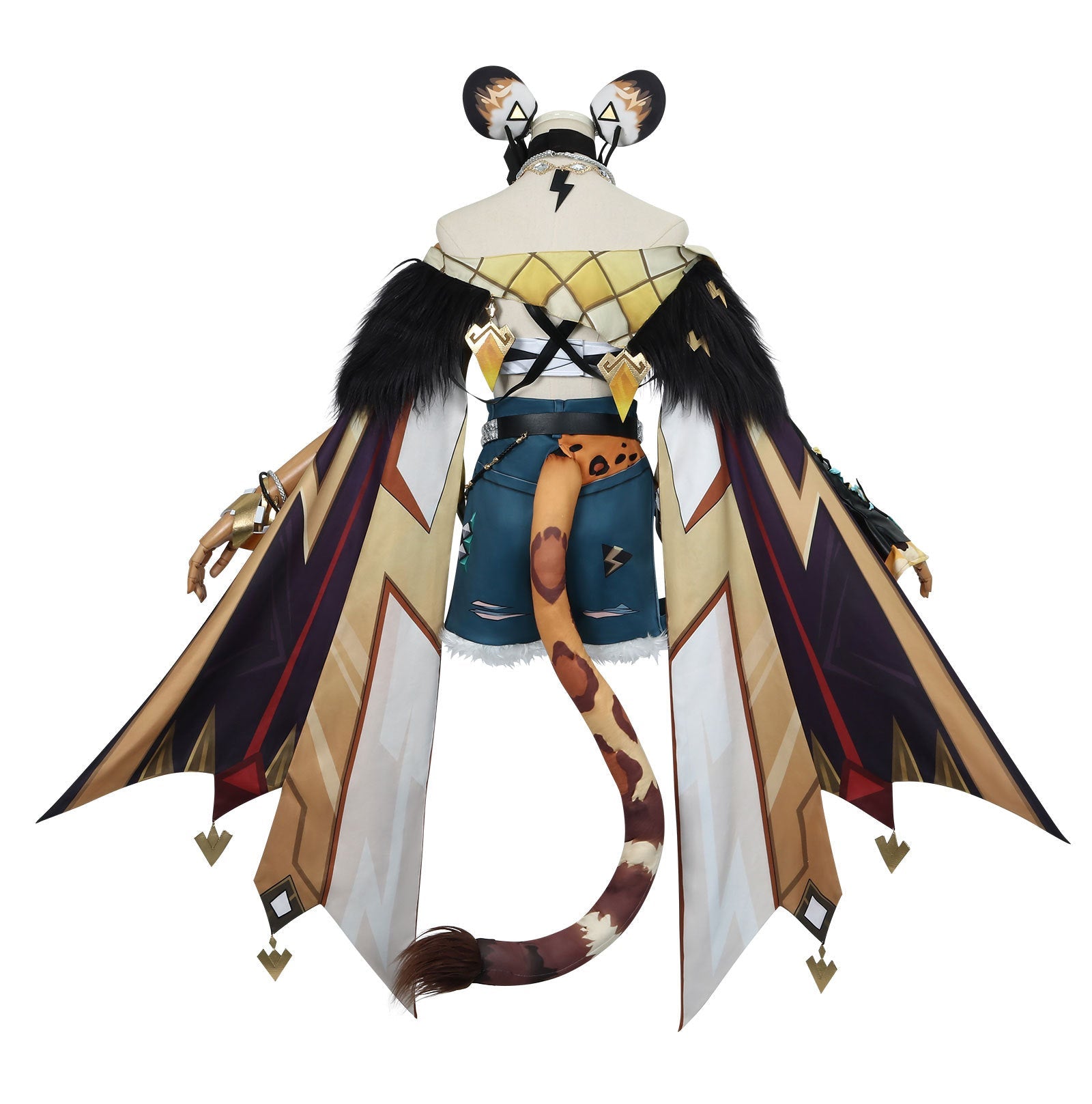 Traje de Cosplay Genshin Impact Natlan - Xilonen Patines Chica Pantera - Fantasia Cosera