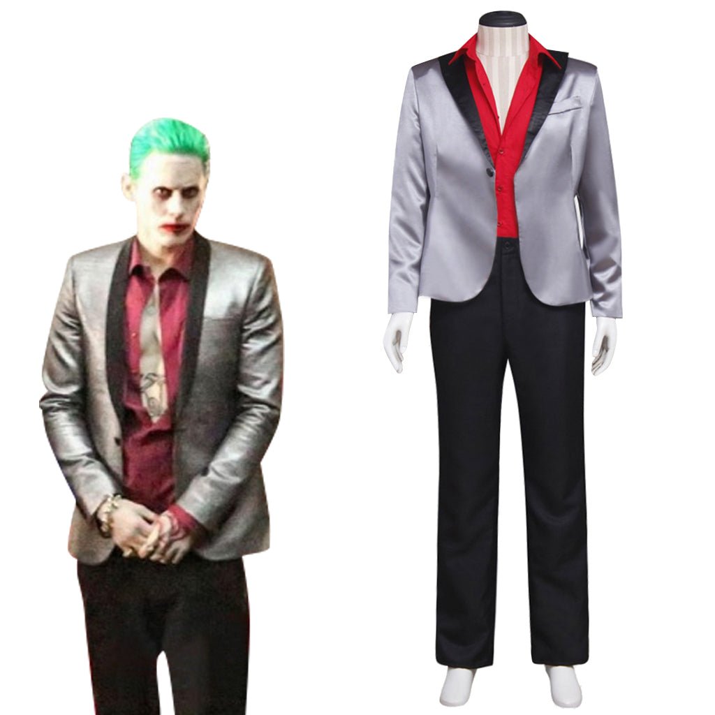 Traje de Cosplay de The Joker Jack Joseph de Suicide Squad - Fantasia Cosera