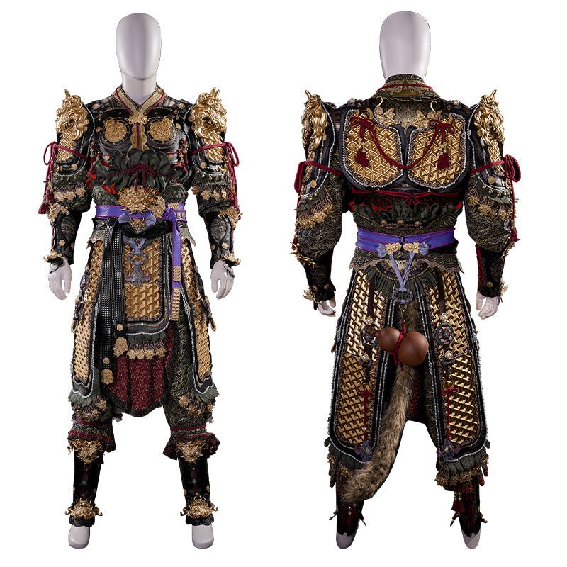 Traje de Cosplay Black Myth Wukong para Hombres | Qitian Dasheng Destino Hombre - Fantasia Cosera