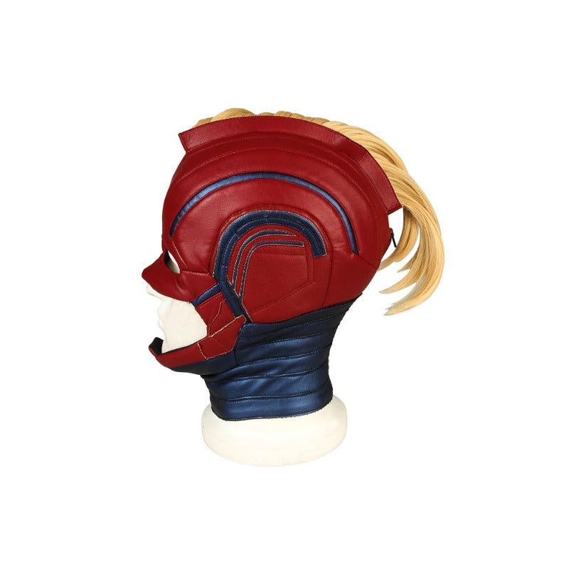 Traje de Cosplay de Captain Marvel Endgame + Zapatos - Avengers 4 - Fantasia Cosera