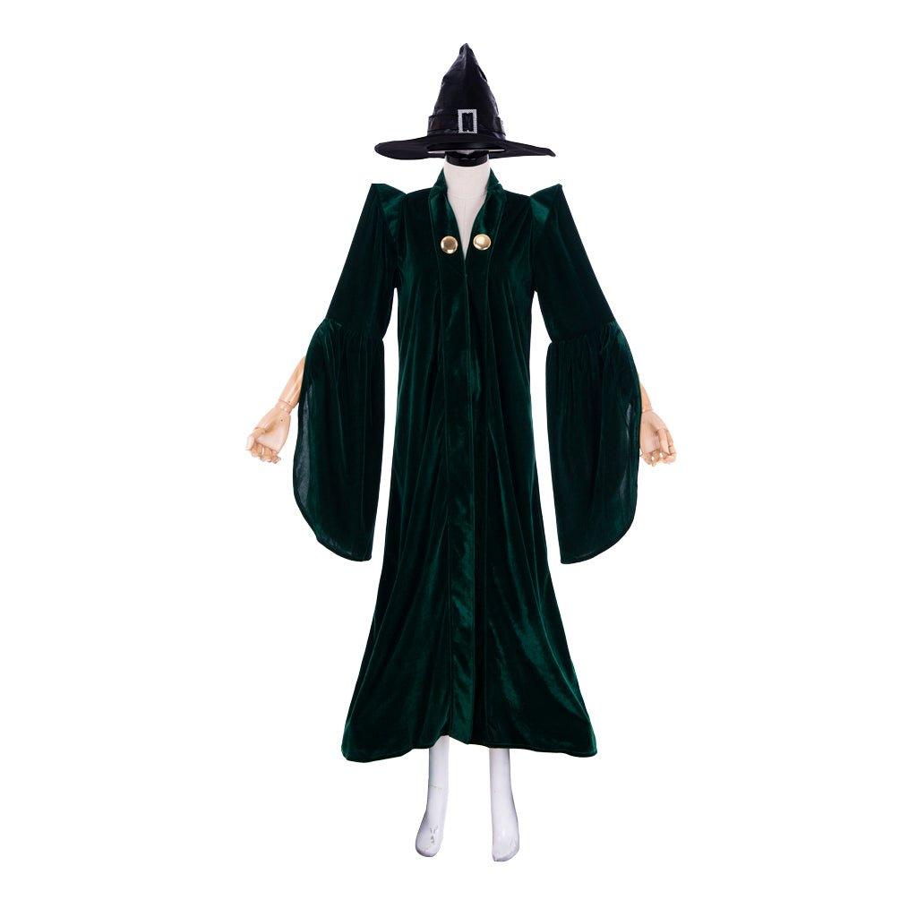 Disfraz de Profesora Minerva McGonagall | Harry Potter Cosplay Halloween - Fantasia Cosera