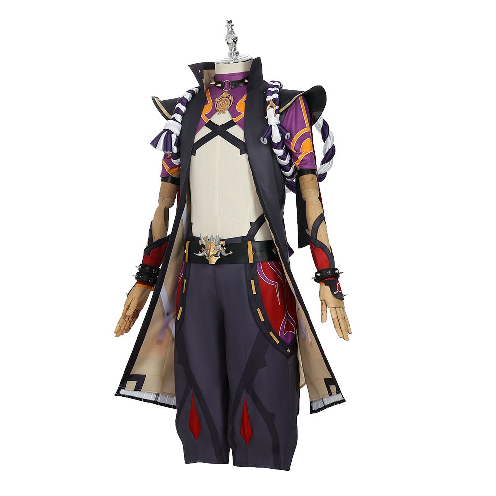 Traje de Cosplay de Arataki Itto de Genshin Impact para Hombres - Fantasia Cosera
