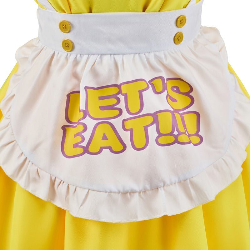 Vestido Amarillo de Cosplay Inspirado en Five Nights at Freddy's - Serie de Cosplay - Fantasia Cosera