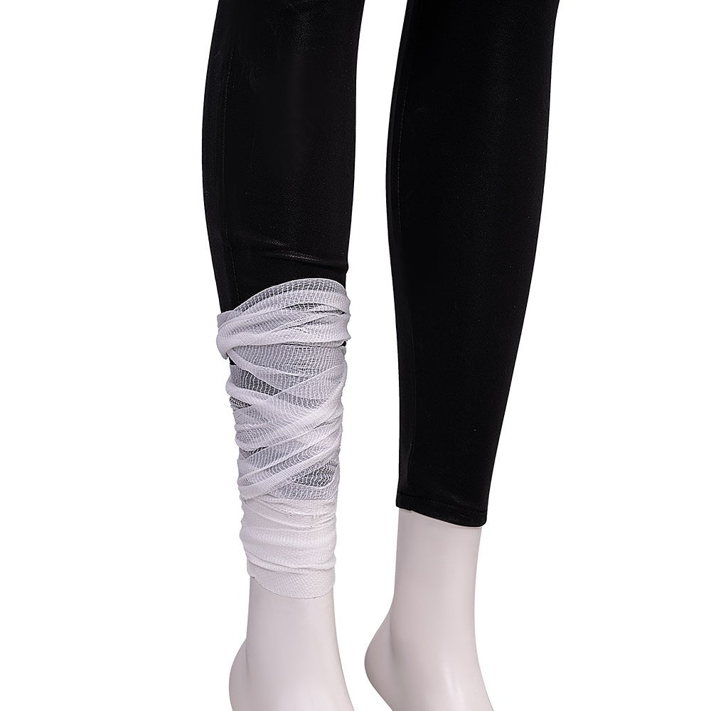 Chaqueta de Cuero Negro Arcane 2 Vi - Traje de Cosplay de Alta Calidad para Gamers - Fantasia Cosera