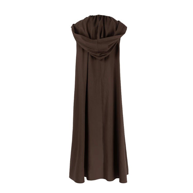 Traje de Cosplay de Obi-Wan Kenobi Conjunto Completo - Capa de Caballero Jedi para Halloween y Carnaval - Fantasia Cosera