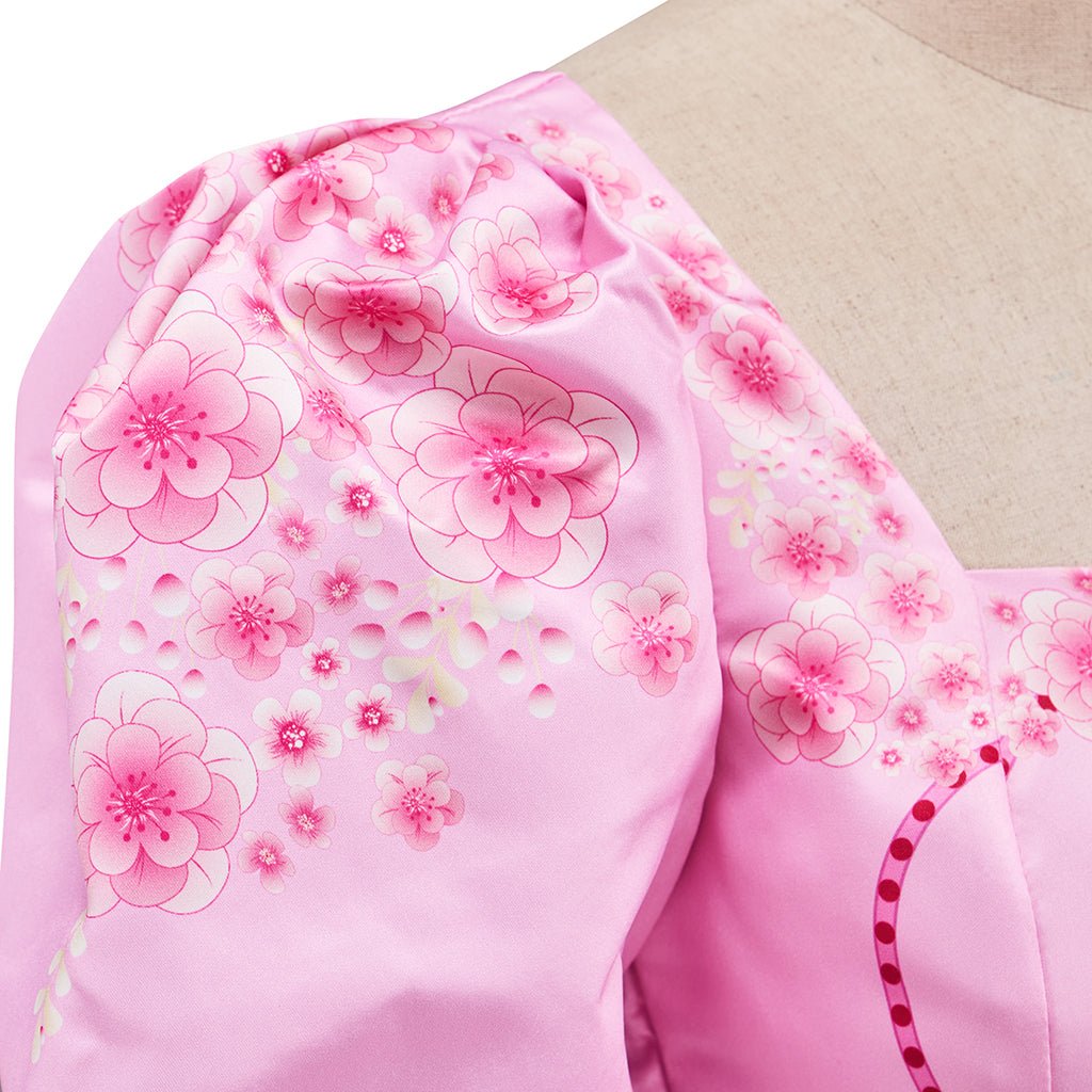 Vestidos para Niñas Descendientes 4 Traje de Cosplay Rojo – Vestido de Princesa para Halloween y Carnaval - Fantasia Cosera