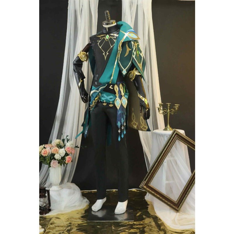 Traje de Cosplay de Alhaitham, Genshin Impact Disfraz para Halloween y Navidad - Fantasia Cosera