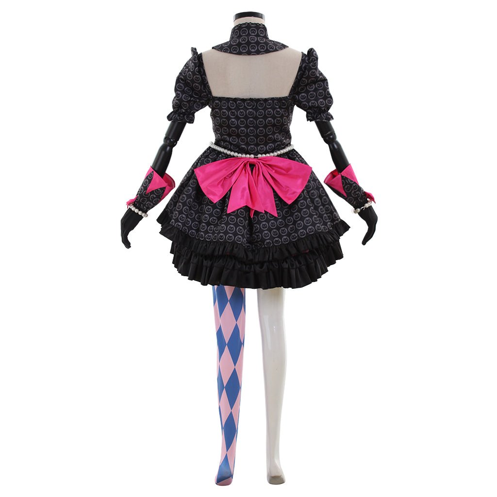 Traje de Cosplay de Hana Song - Vestido de Oficial Negro para Fans de Overwatch - Fantasia Cosera