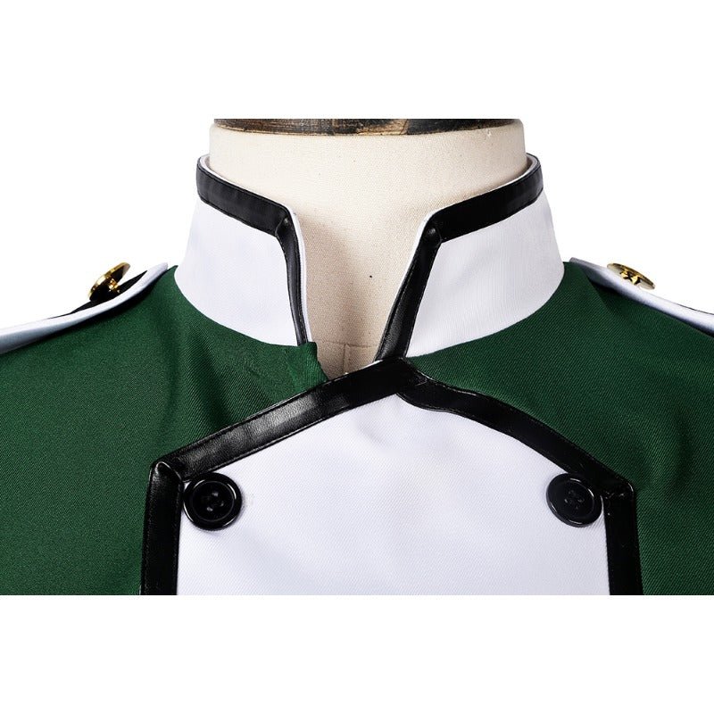 Traje de Cosplay Chef Silver Riddle de Twisted Wonderland Personalizado - Fantasia Cosera