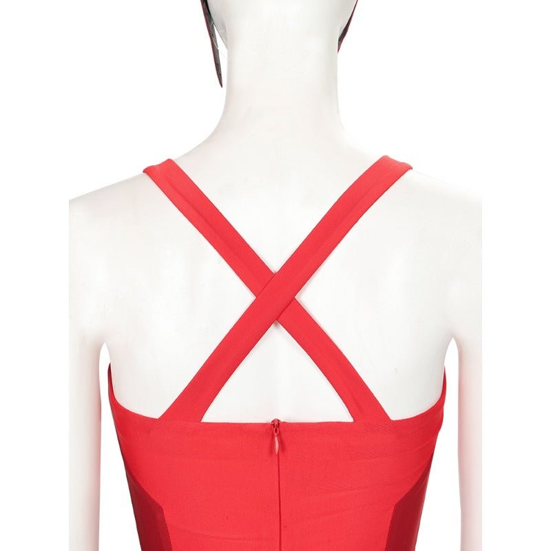 Traje de Cosplay de Wanda Maximoff - Atuendo del Universo Cinematográfico de Marvel - Fantasia Cosera