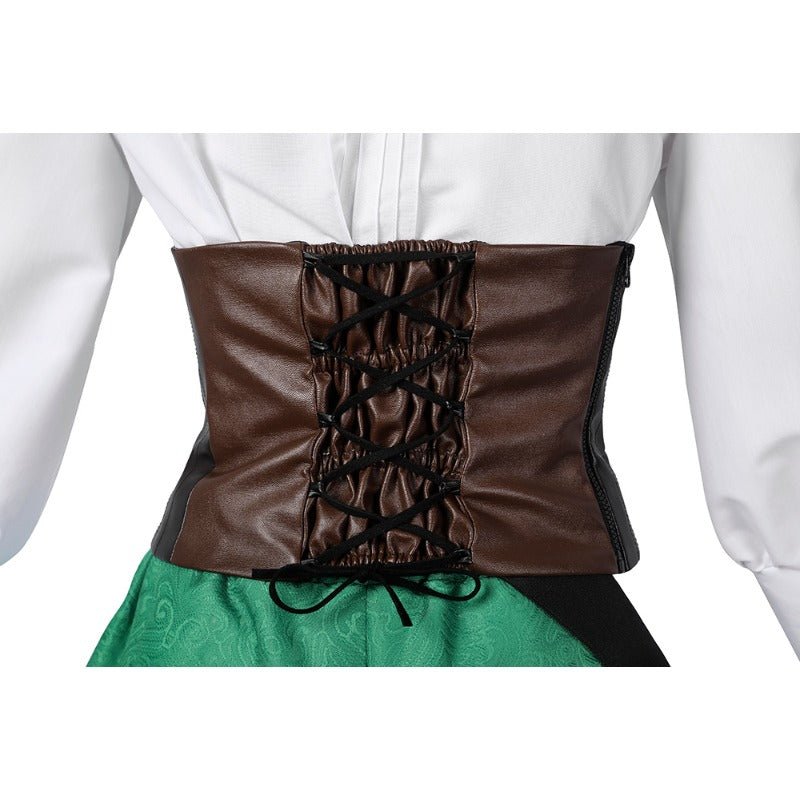Traje de Cosplay de Venti Genshin Impact Peluca Estilo Chino Disfraz de Halloween para Mujeres - Fantasia Cosera