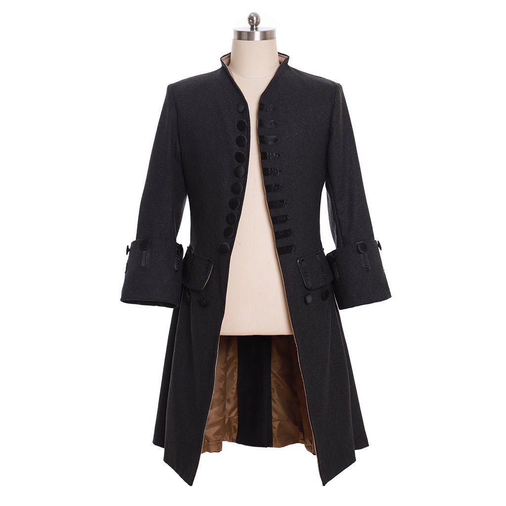 Chaqueta Militar de Príncipe Real del Siglo XVIII para Hombres - Fantasía Cosera Serie Medieval - Fantasia Cosera