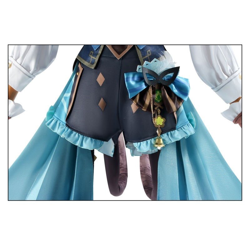 Traje Cosplay de Genshin Impact Kirara - Nueva Piel de Guardabosques Fantasma - Fantasia Cosera