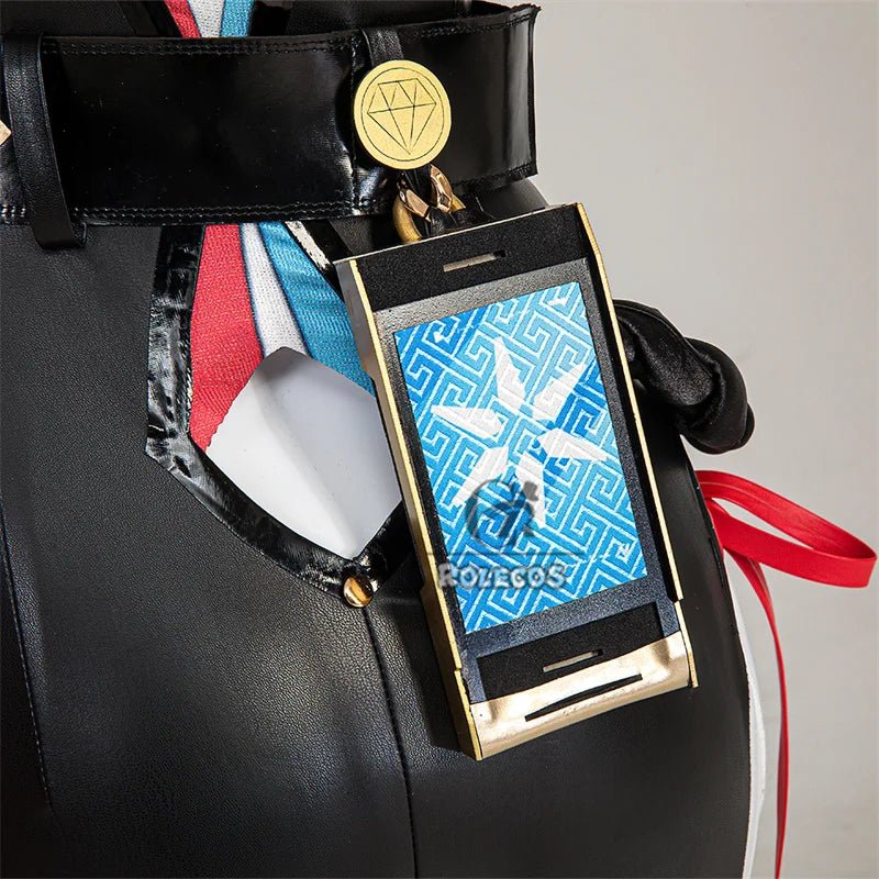 Traje de Cosplay de Topaz & Numby de Honkai Star Rail para Mujer - Jumpsuit Completo con Capa - Fantasia Cosera