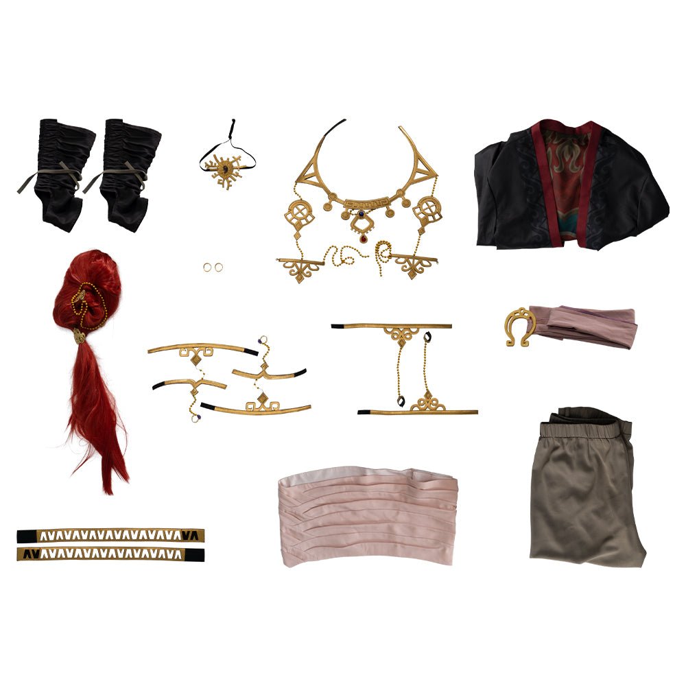 Traje de Cosplay de Ganondorf de The Legend of Zelda: Tears of the Kingdom - Disfraz Inspirado en el Juego para Halloween - Fantasia Cosera