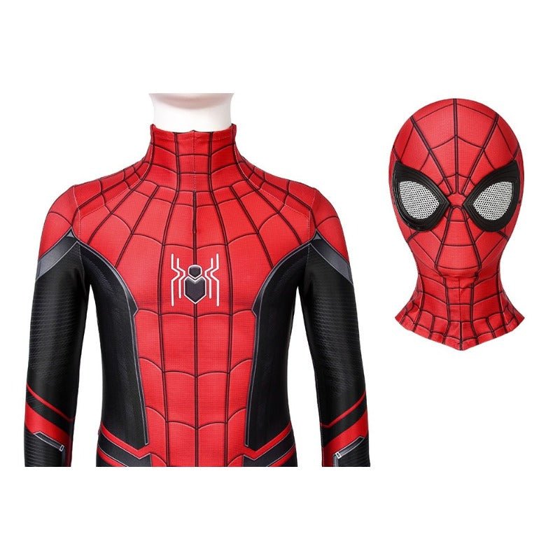 Traje Zentai de Spider-Man para Niño - Héroe Lanzatelarañas con Máscara - Fantasia Cosera
