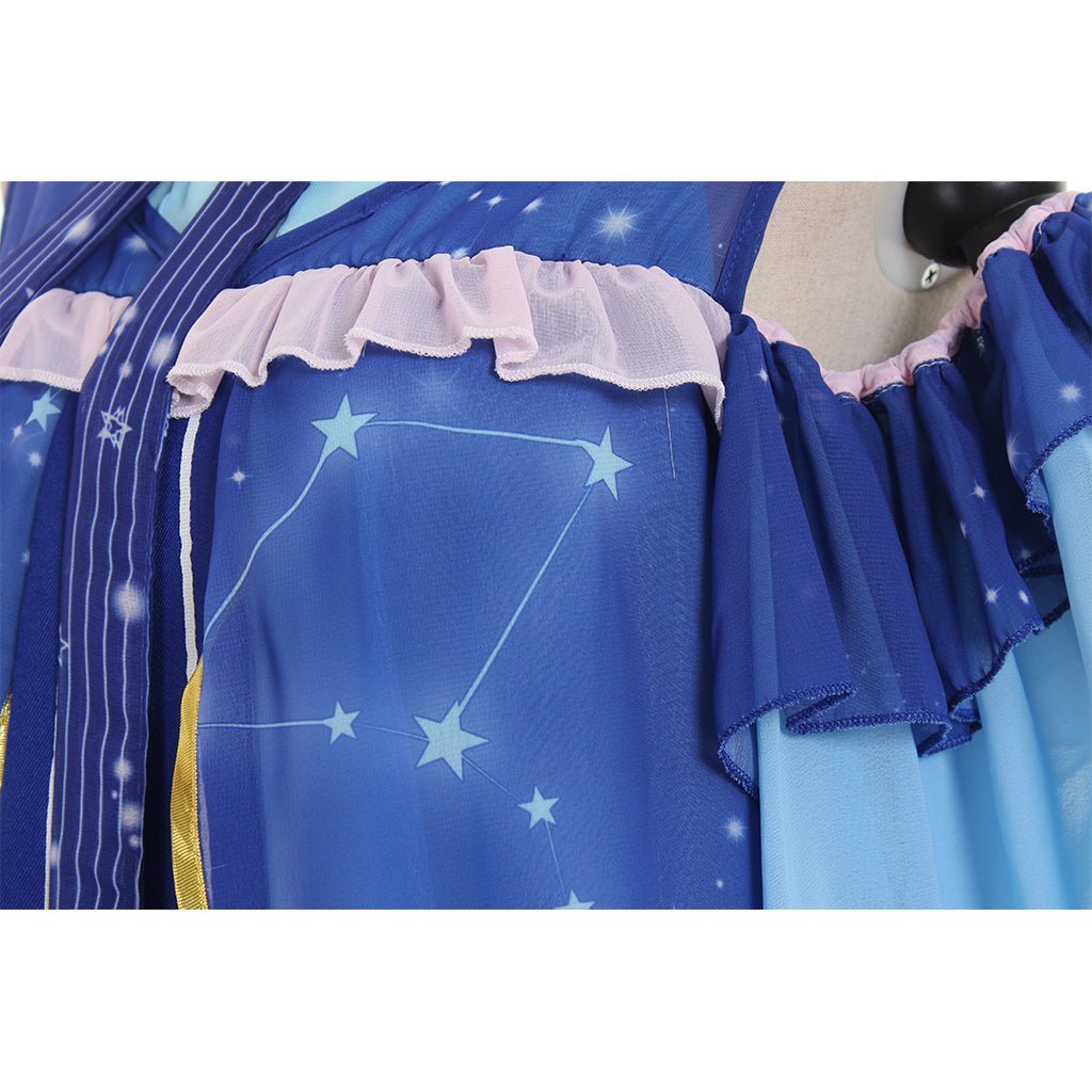 Traje de Cosplay Snow Miku de Hatsune Miku para Fans de Anime - Fantasia Cosera