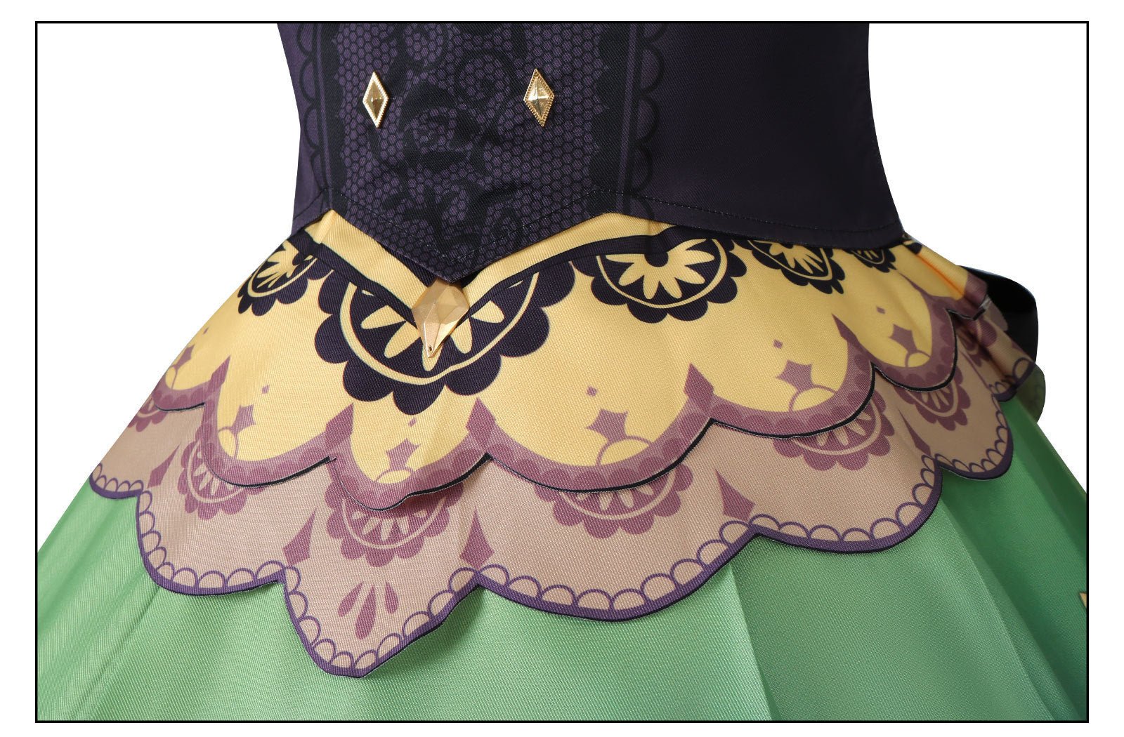 Preciosa Derby: Disfraz de Diamante de Luz Radiante para Amantes del Anime - Fantasia Cosera