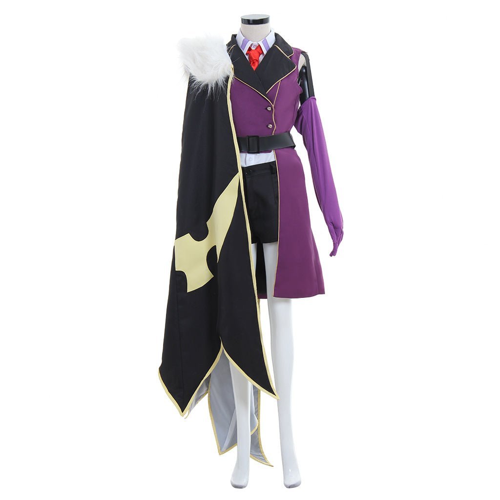Uniforme Militar de Villetta Nu para Cosplay de Code Geass - Fantasia Cosera