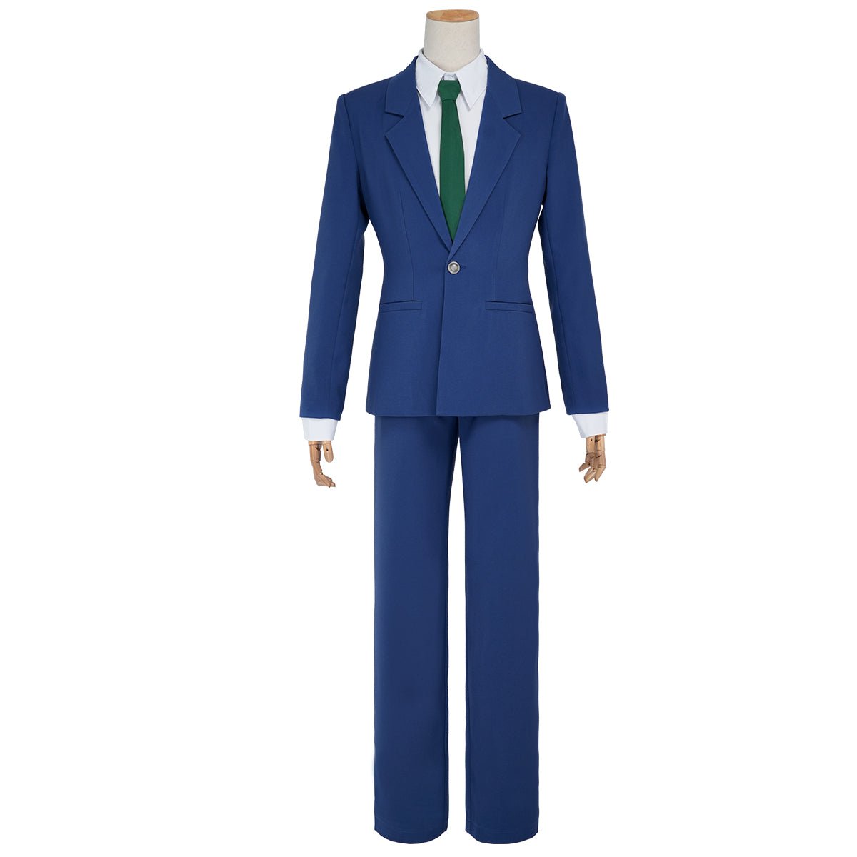 Traje de Cosplay de Kudo Shinichi - Outfit de Detective Conan Anime - Fantasia Cosera