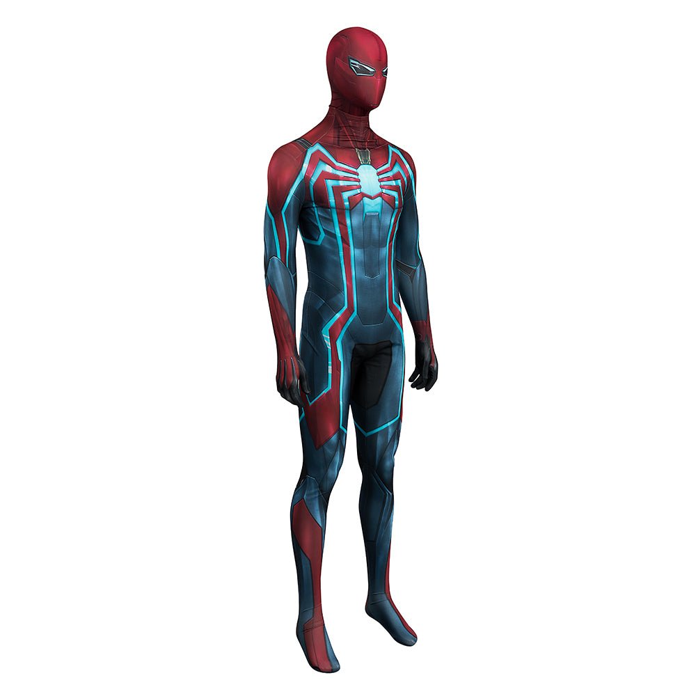 Traje de Cosplay Velocity Suit de Marvel's Spider-Man 2 para Hombres - Fantasia Cosera