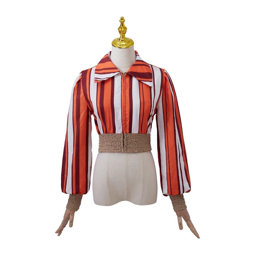 Traje de Cosplay de Donna Sheridan de Mamma Mia para Mujer con Cinturón | Vestuario de Musical de Broadway - Fantasia Cosera