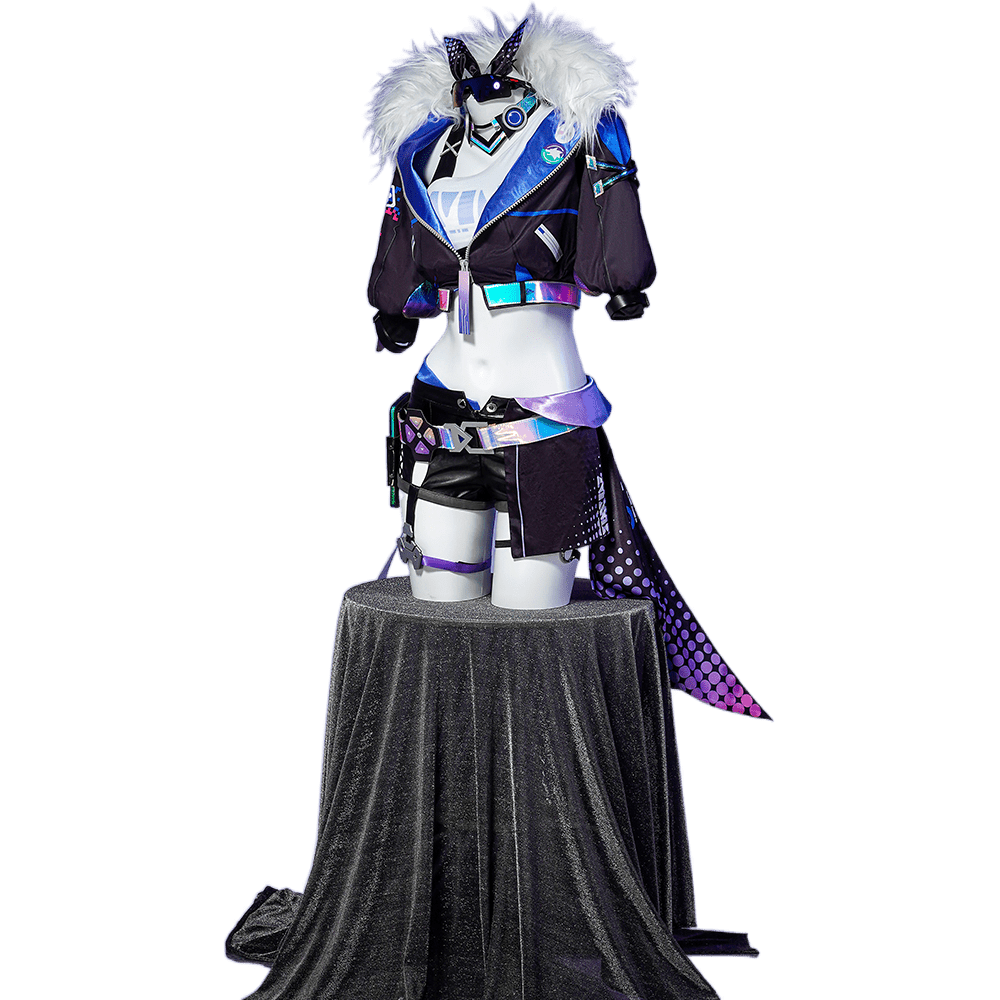 Traje de Cosplay de Lobo Plateado de Honkai: Star Rail - Outfit Futurista de Anime y Videojuegos - Fantasia Cosera