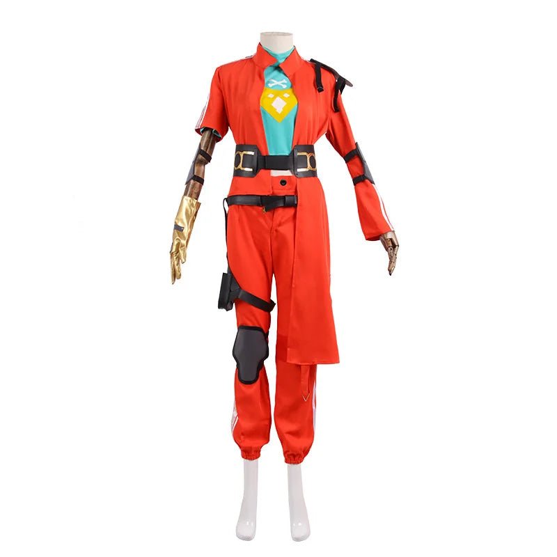 Disfraz de Cosplay de Rampart de Apex Legends - Uniforme de Combate para Hombre - Traje para Fiesta de Halloween - Fantasia Cosera