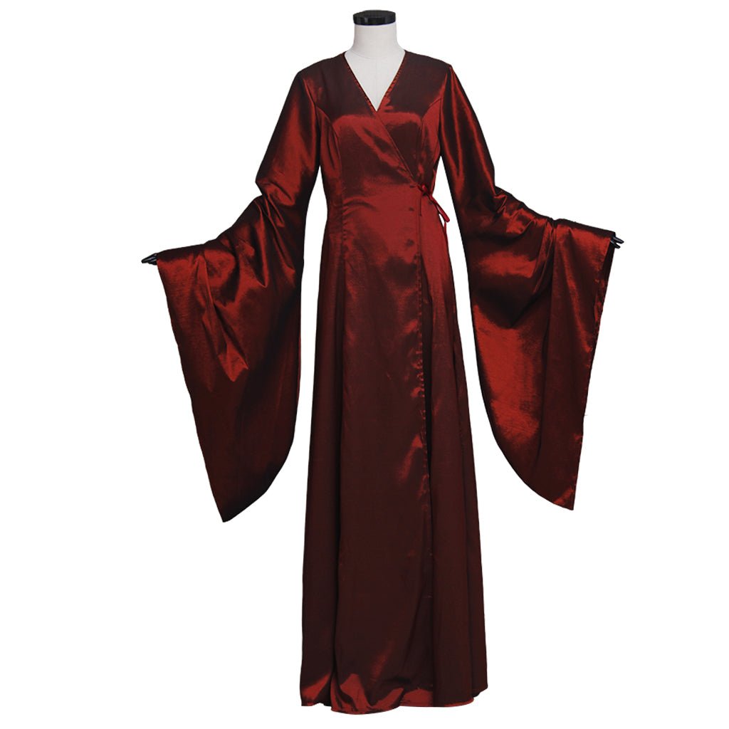 Vestido de Reina de Poder Medieval | Vestido de Gala Noble para Cine y TV - Fantasia Cosera