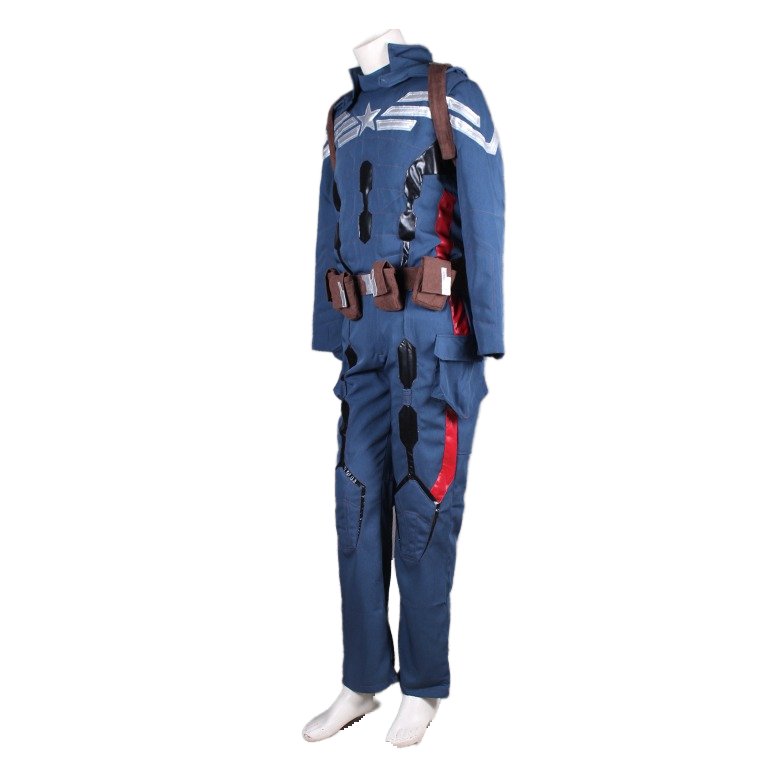 Traje de Cosplay de Capitán América Nuevo - Fantasia Cosera