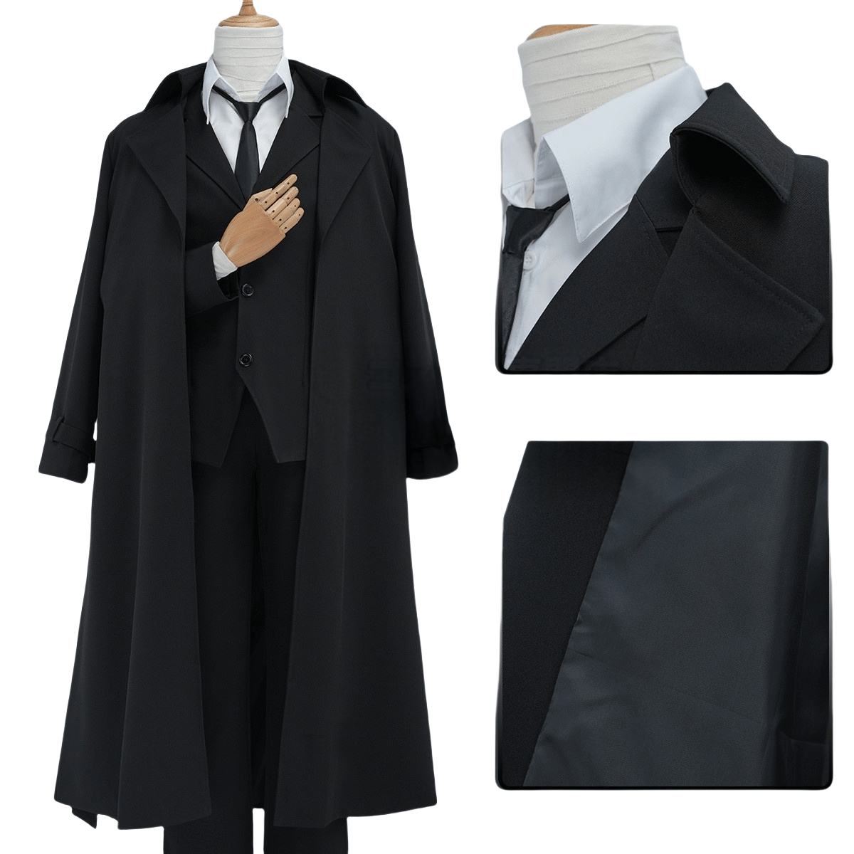 Traje de Cosplay Dazai Osamu de Bungou Stray Dogs - Outfit Anime de Alta Calidad - Fantasia Cosera