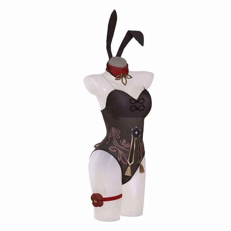 Traje de Coneja Hutao Genshin Impact - Traje Completo de Cosplay para Mujer - Fantasia Cosera