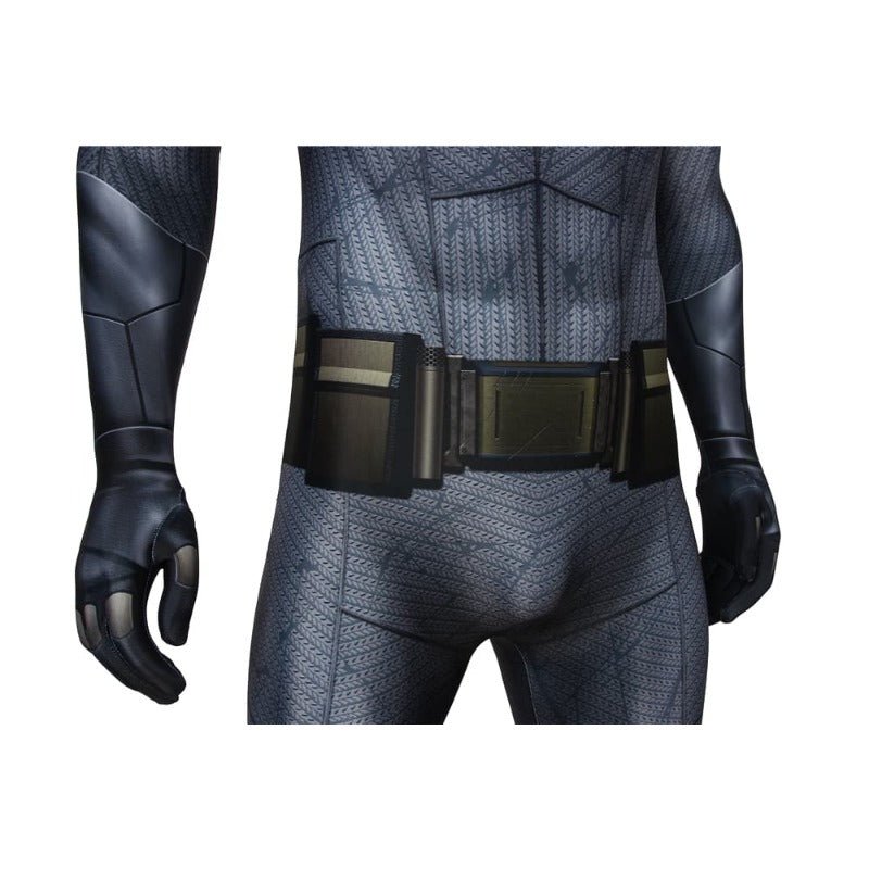 Traje de Cosplay de Bruce Wayne para Hombre Jumpsuit Superhéroe Halloween - Fantasia Cosera