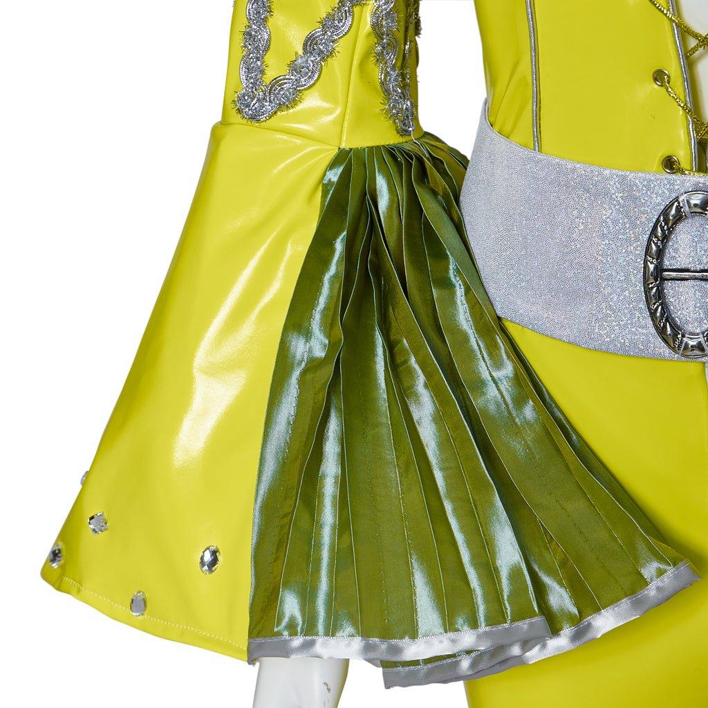 Traje de Cosplay para Mujer Mamma Mia | Traje de Disco Ajustado Brillante | Conjunto Completo para Fiestas y Escenarios - Fantasia Cosera