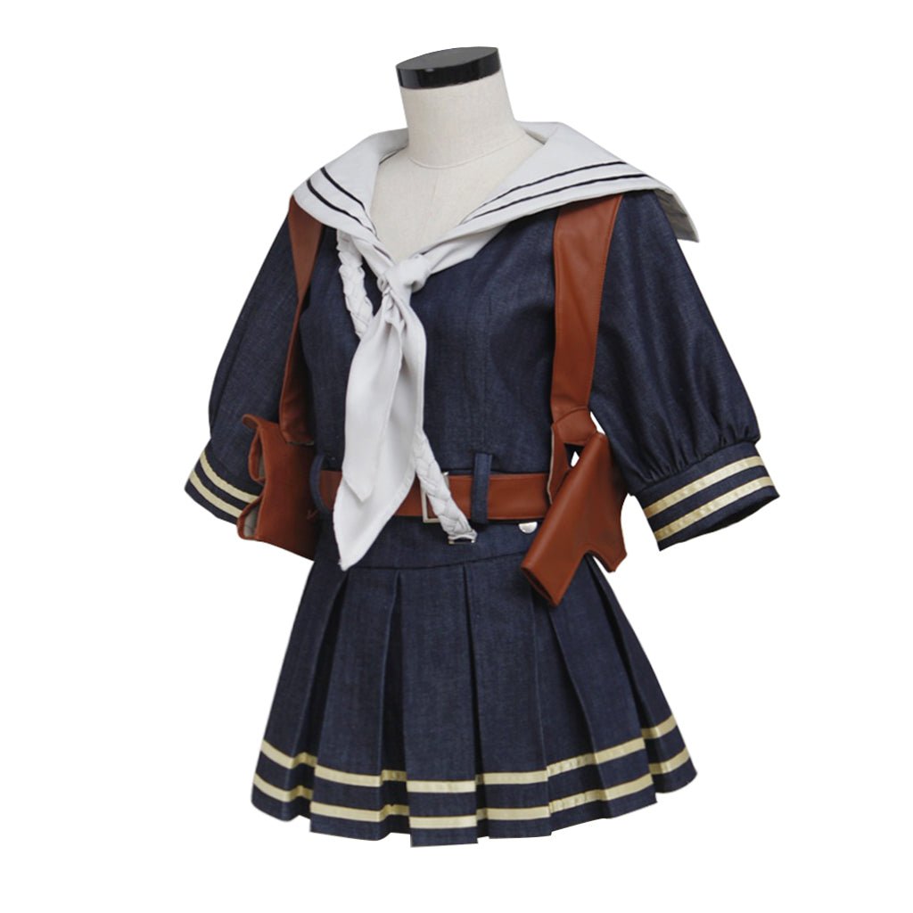 Traje de Cosplay de Babydoll Emily de Sucker Punch | Disfraz para Adultos Halloween y Carnaval - Fantasia Cosera