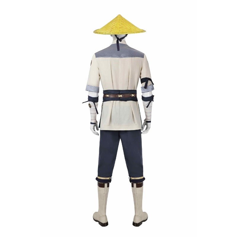 Traje de Cosplay de Raiden de Mortal Kombat 1 - Conjunto Completo Uniforme de Batalla para Halloween y Fiestas - Fantasia Cosera