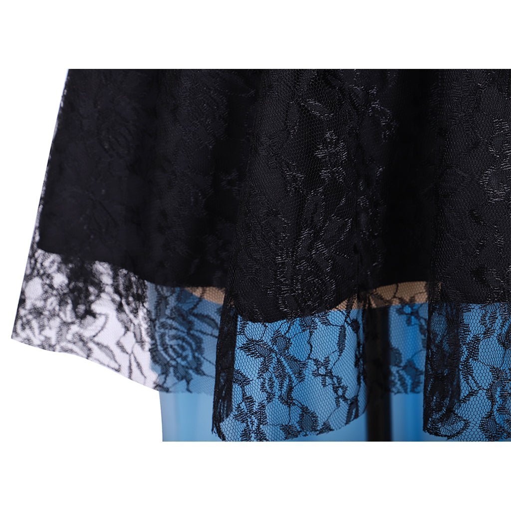 Disfraz de Cosplay Final Fantasy X-2 Yuna Lenne Canción con Aretes para Mujeres - Fantasia Cosera