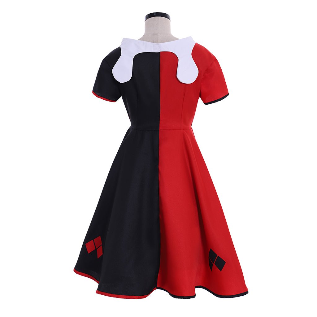 Disfraz de Payasa Quinzel para Cosplay – Divertido Atuendo para Halloween y Carnaval - Fantasia Cosera