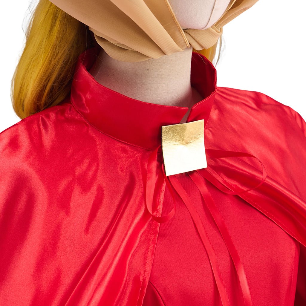 Capa Roja con Sombrero Puntiagudo Disfraz Cosplay – Ideal para Rol y Convenciones - Fantasia Cosera