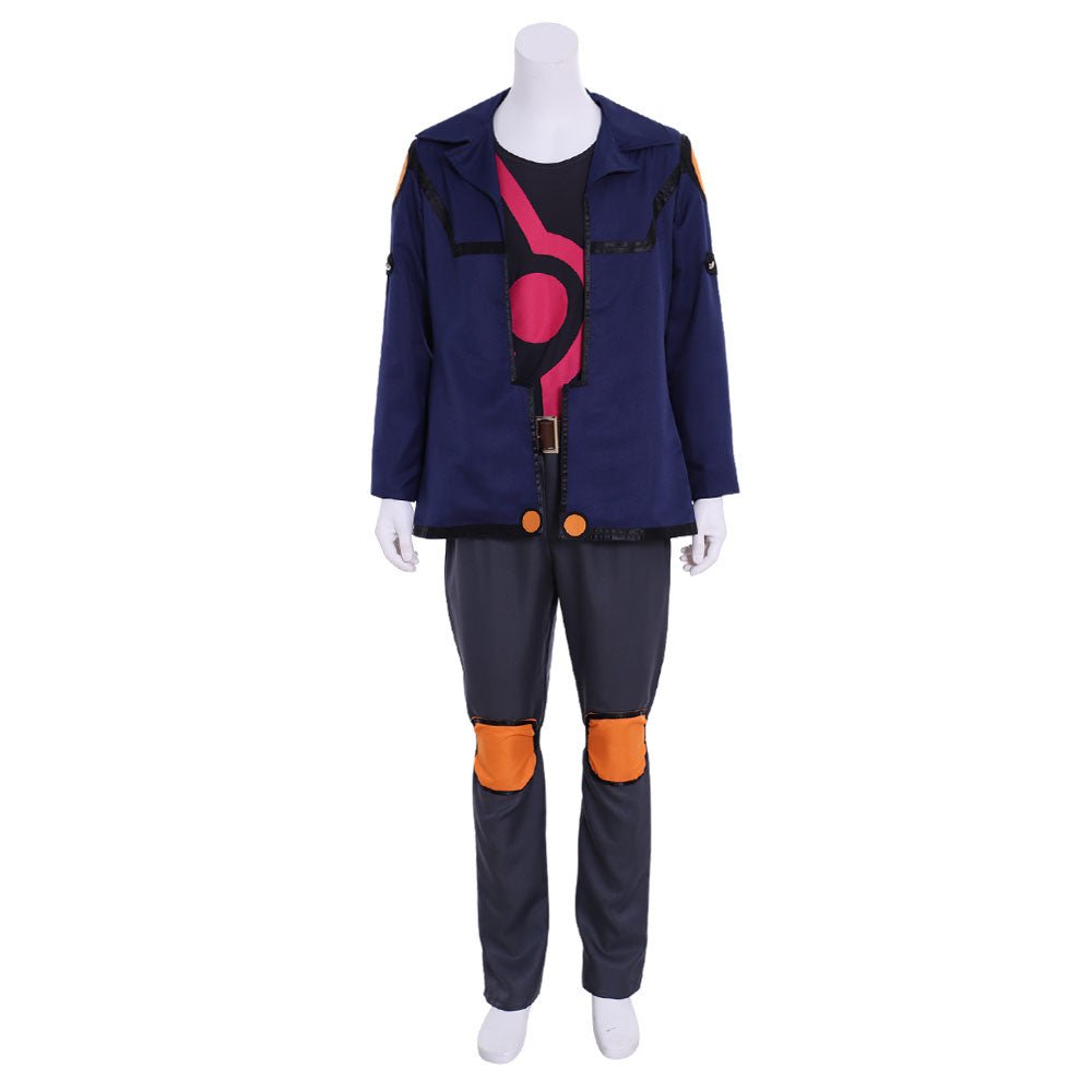 Traje de Cosplay de Yusei Fudo de Yu-Gi-Oh! | Disfraz de Anime - Fantasia Cosera