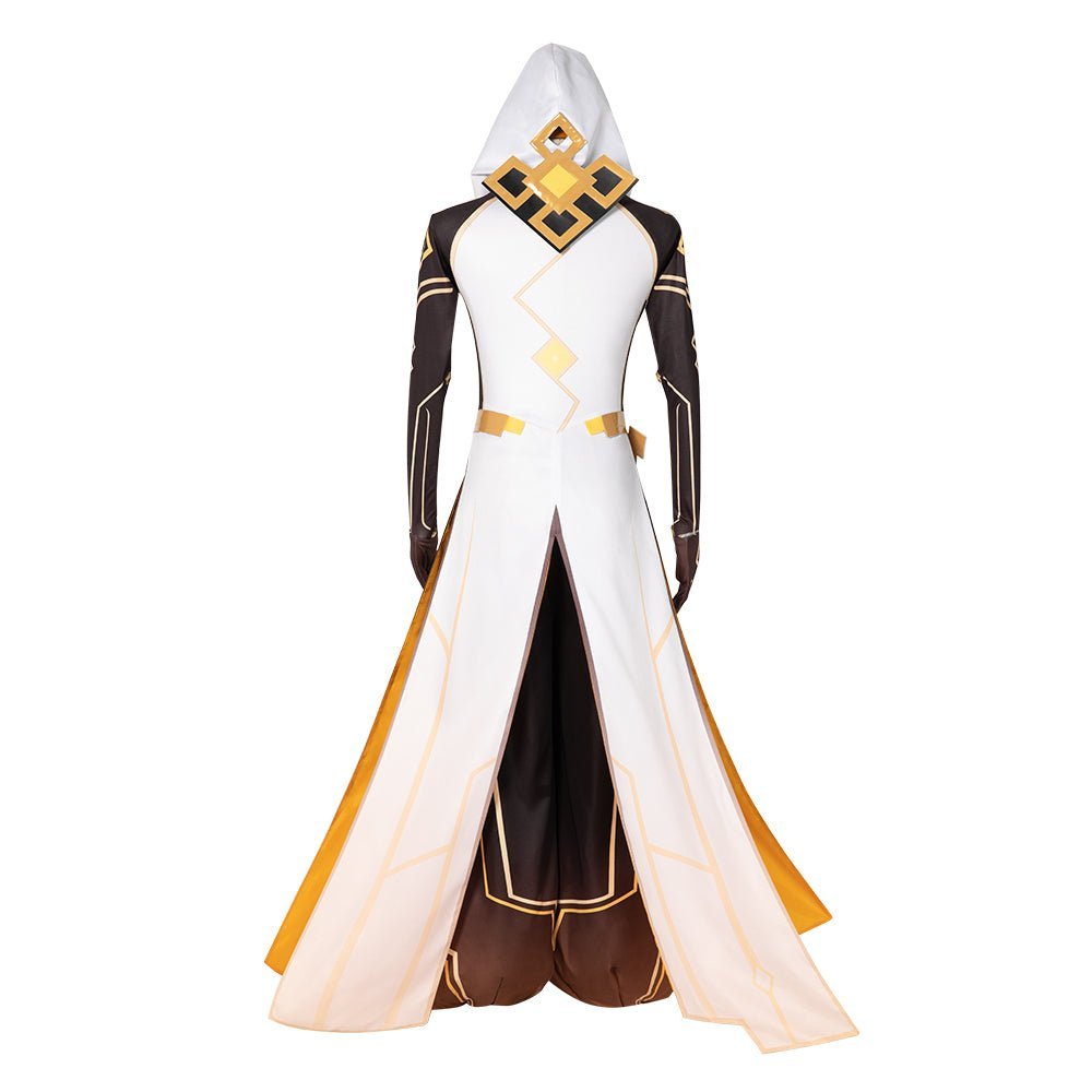 Traje de Cosplay de Zhongli de Honkai: Star Rail - Atuendo Divino Premium para Fans Masculinos - Fantasia Cosera