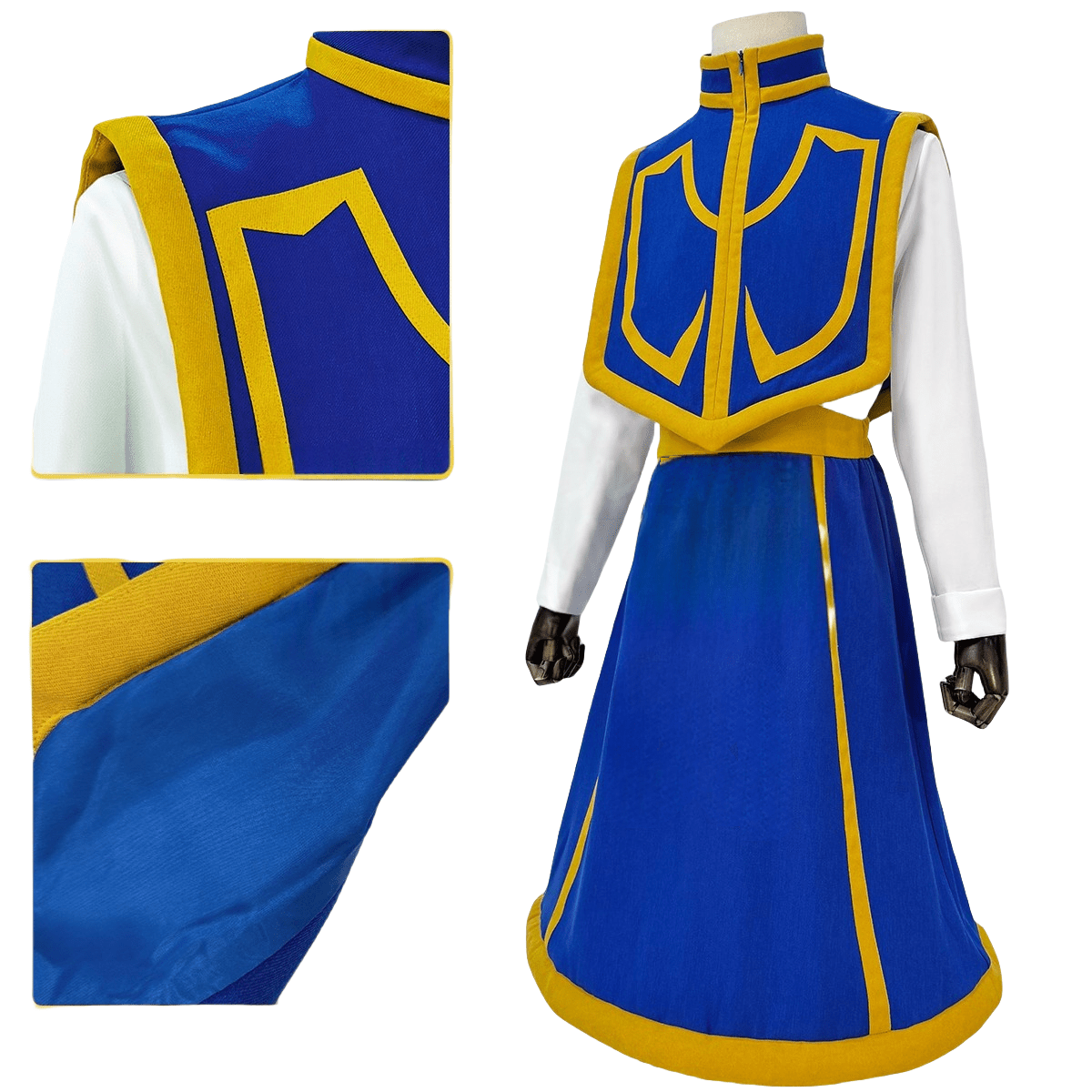 Traje de Cosplay de Kurapika de Hunter x Hunter - Calidad Premium - Fantasia Cosera
