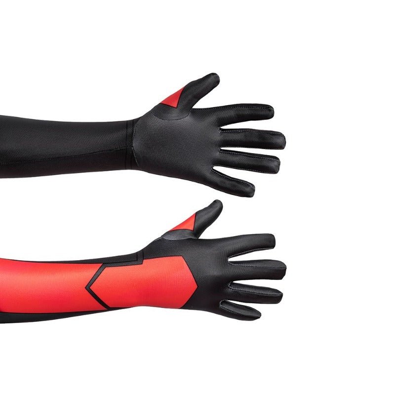 Traje de Cosplay Campeón Negro 3D para Niños - Fantasia Cosera