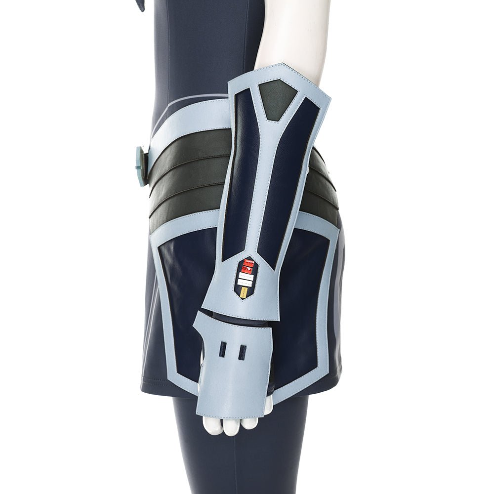 Disfraz de Cosplay de Ahsoka Tano de Star Wars: The Clone Wars - Fantasia Cosera